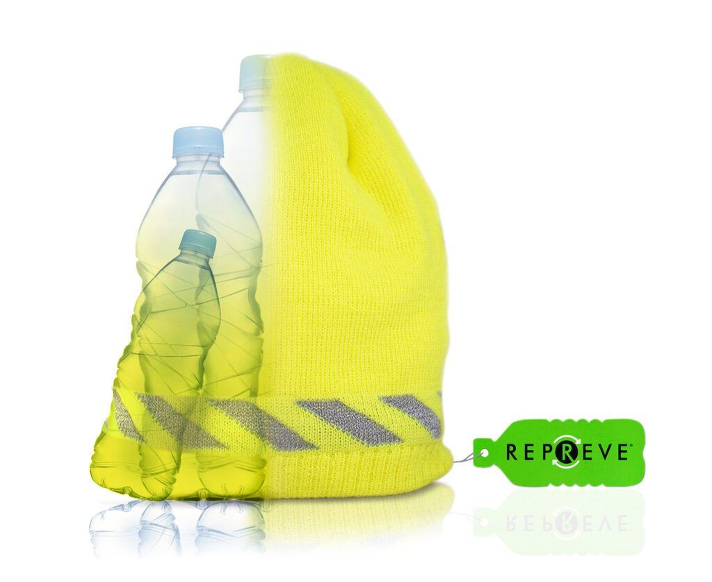 bonnet polyester recyclé