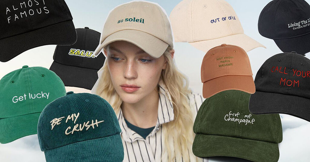 casquettes a message